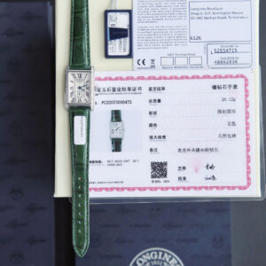 Longines DolceVita 46 Diamants Crocodile Réplique Montre